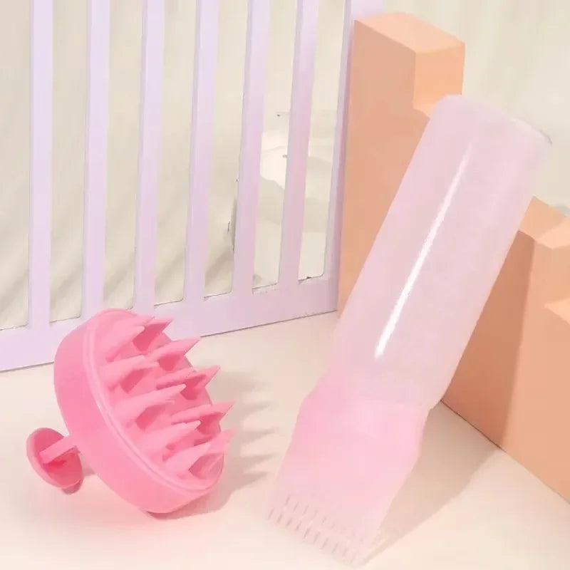 Silicone Scalp Massager & Hair Dye Applicator Set ATHLEXES