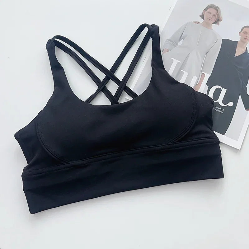 ActiveFit Cross Back Yoga Sports Bra ATHLEXES