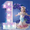 Radiant 4FT DIY Light Up Numbers for Celebrations ATHLEXES