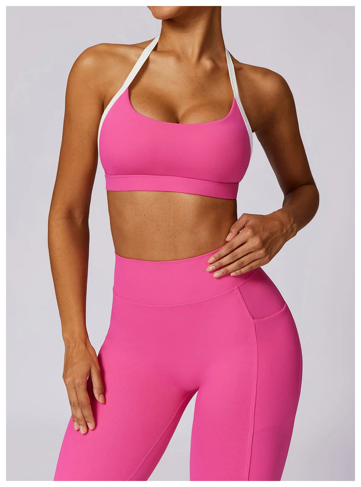 Premium Womenâ??s Yoga Set with Leggings and Bra ATHLEXES