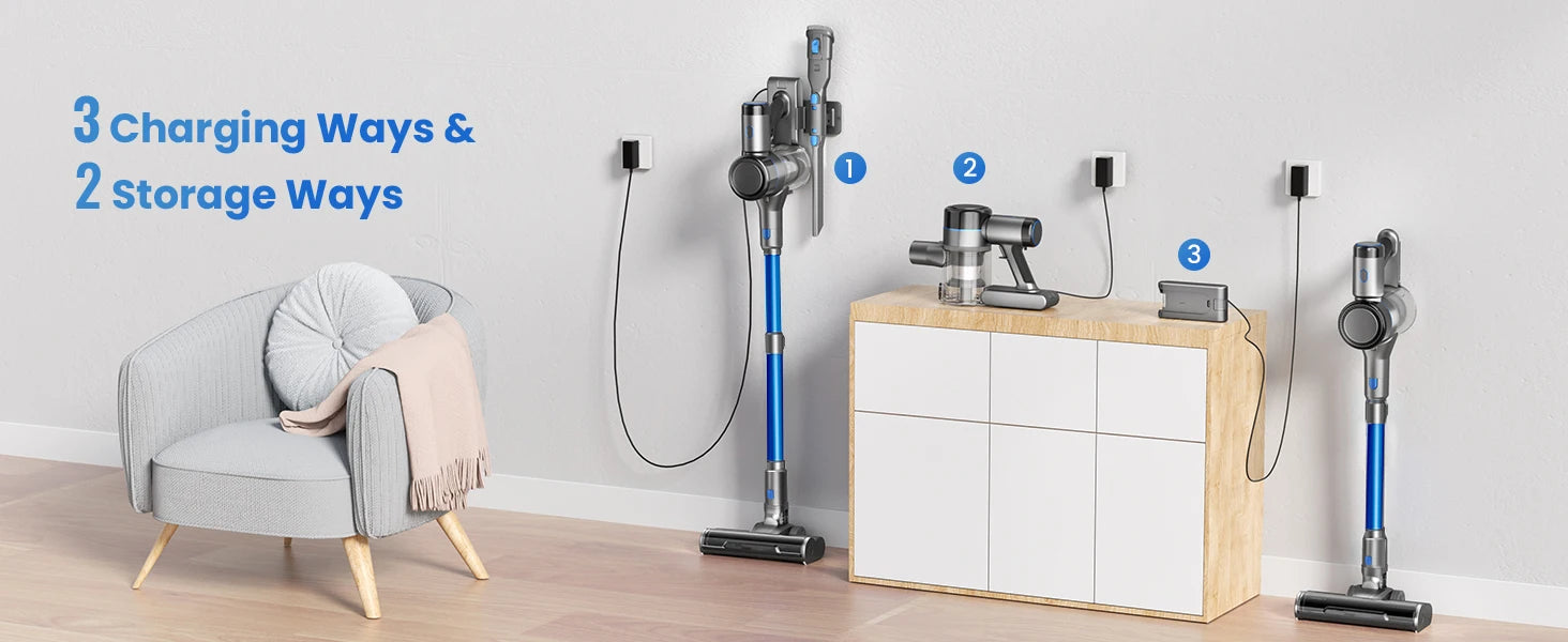 INSE S9X Cordless Vacuum Cleaner with LED Display ATHLEXES