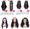 LuxHair Kinky Straight Headband Wig 180% Density ATHLEXES