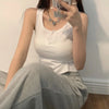Chic Ribbed Button-Down Tank Top for Women ATHLEXES