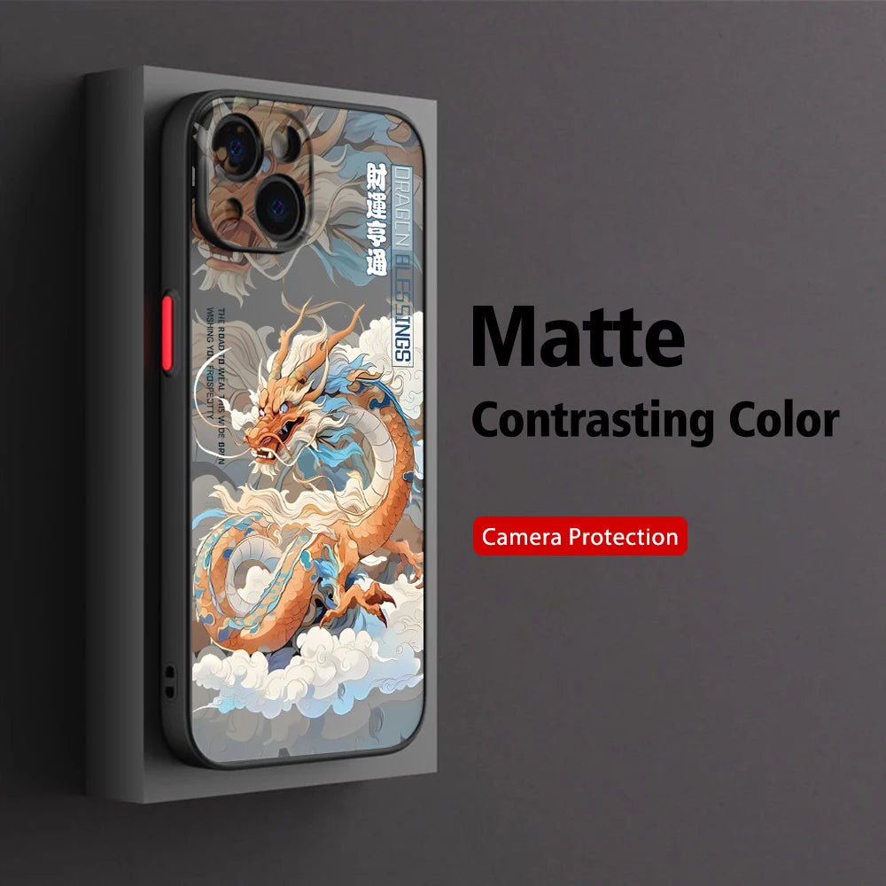 MagSafe Shield Matte Shockproof iPhone Case ATHLEXES