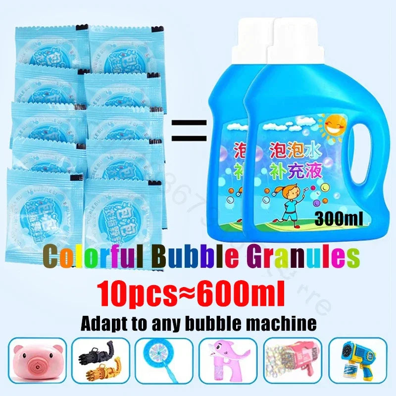ColorBurst Bubble Machine Supplement Granules ATHLEXES