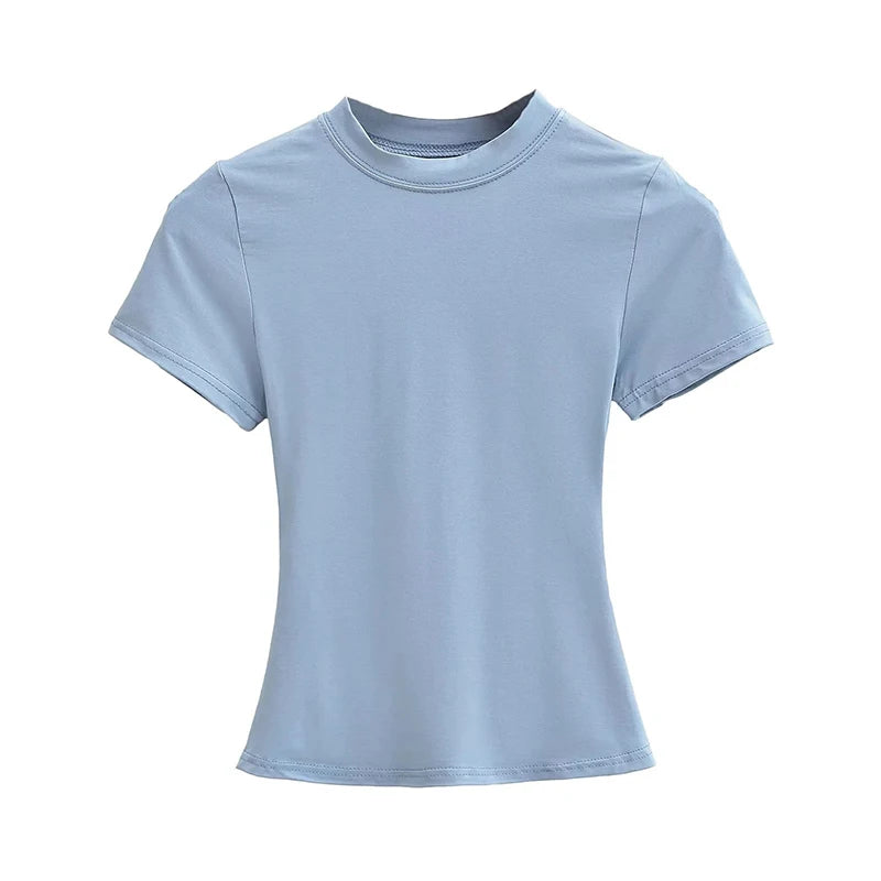 Chic Slim Fit Women's Casual T Shirt ATHLEXES