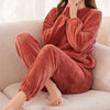 CozyChic Women's Velvet Tracksuit Set ATHLEXES