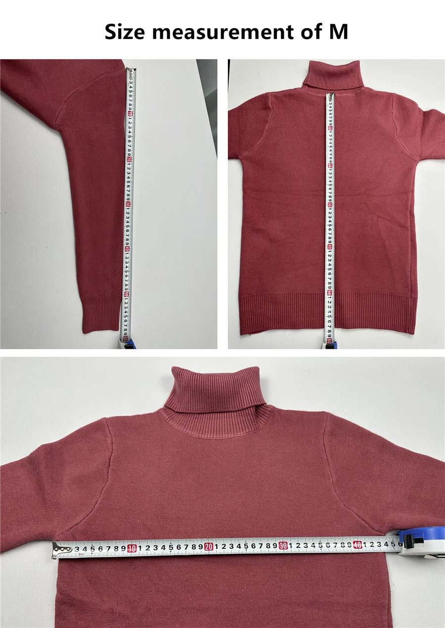 Chic Turtleneck Winter Sweater for Women - Cozy Elegance ATHLEXES