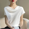Chic Satin Silk Summer Blouse for Women ATHLEXES