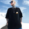 ZAZOMDE Retro Cartoon Tiger Oversized Tee ATHLEXES