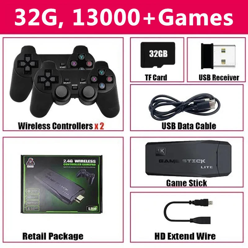 M8 Retro 4K Gaming Console with 20000 Games ATHLEXES