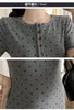 EVNISI Classic Polka Dot Maternity Dress ATHLEXES