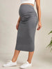 Chic Comfort Maternity Pencil Skirt ATHLEXES