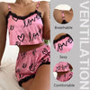 Elegant Spaghetti Strap Pajama Set for Women ATHLEXES