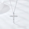 Moissanite Luxe Cross Pendant Necklace ATHLEXES