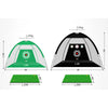 PGM Portable Golf Practice Tent Net System ATHLEXES