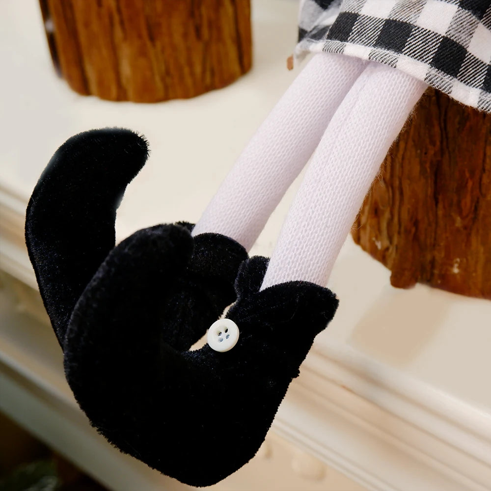 Elf Couple Plush Dolls: Festive Tree Ornaments ATHLEXES