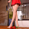 Velvet Lace Over Knee Stockings with Silicone Grip ATHLEXES