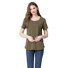Maternity Comfort Tee for Nursing Moms ATHLEXES