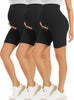 Maternity SlimFit Shark Skin Yoga Shorts ATHLEXES