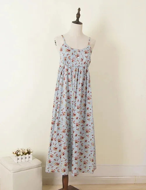 Floral Summer Maxi Halter Dress ATHLEXES