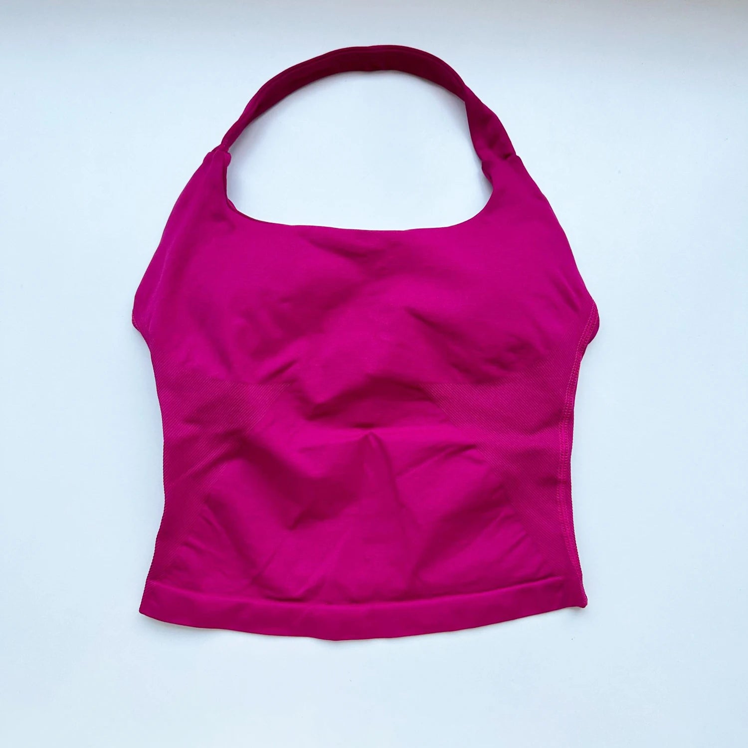 NCLAGEN Women's Padded Yoga Halter Tank Top ATHLEXES