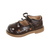 Charming Floral Mary Jane Low Heel Princess Shoes ATHLEXES
