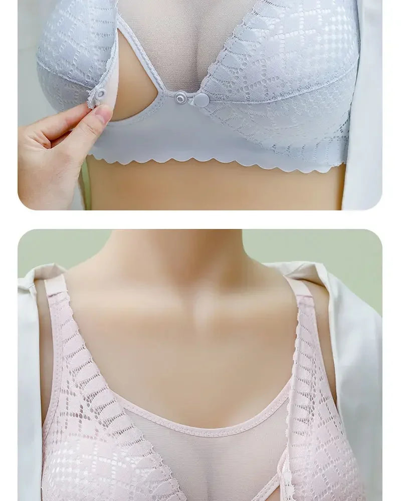 ComfortFit Front Button Maternity Nursing Bra ATHLEXES