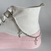 Chic Heart Tassel Boot Shoe Chain Jewelry for Trendy Sneakers ATHLEXES