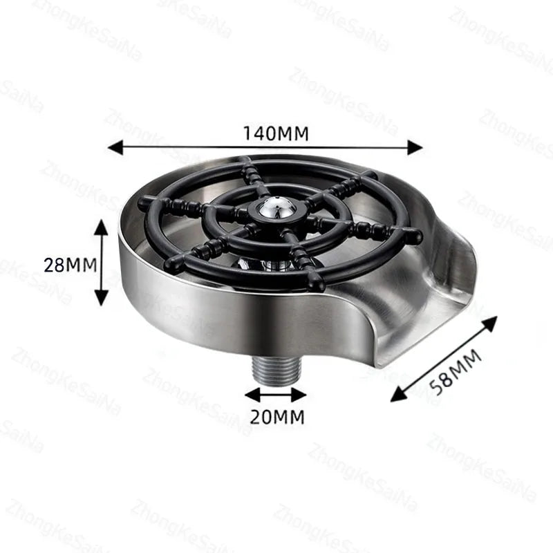 EcoClean Automatic Glass Cup Washer ATHLEXES