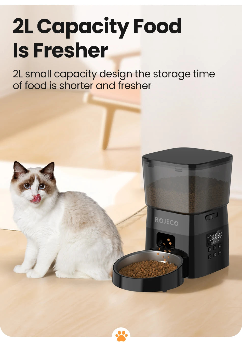 Automatic Pet Feeder ROJECO ATHLEXES