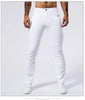 Urban Style Slim Fit White Denim Jeans ATHLEXES