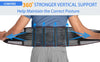 LumbarEase Adjustable Back Support Belt for Pain Relief ATHLEXES