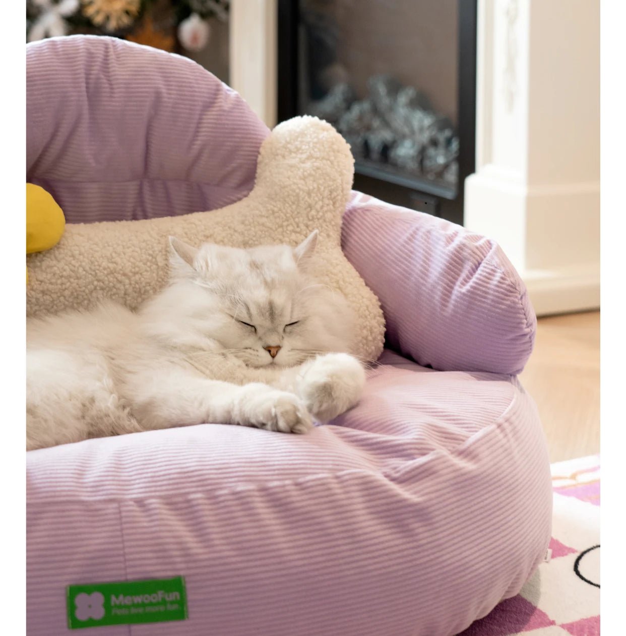 Mewoofun-Versatile Pet Bed, Cat Sofa and Dog House, Removable Washable Cover, Suitable for All Seasons, Perfect Mats ATHLEXES