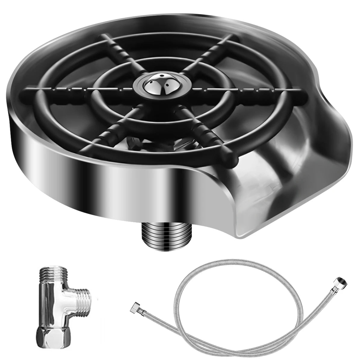 AutoClean Stainless Steel Glass Rinser ATHLEXES
