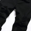 Urban Edge Black Ripped Skinny Biker Jeans ATHLEXES