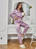 Solid Long Sleeve Pajama Set ATHLEXES