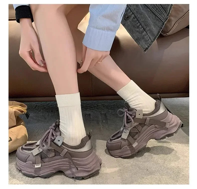 Chic Breathable Women's Chunky Sneakers 2024 ATHLEXES