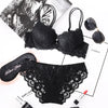 Women Lace Bras Set Low Waist Panties Underwire Top Big Size Bra ATHLEXES