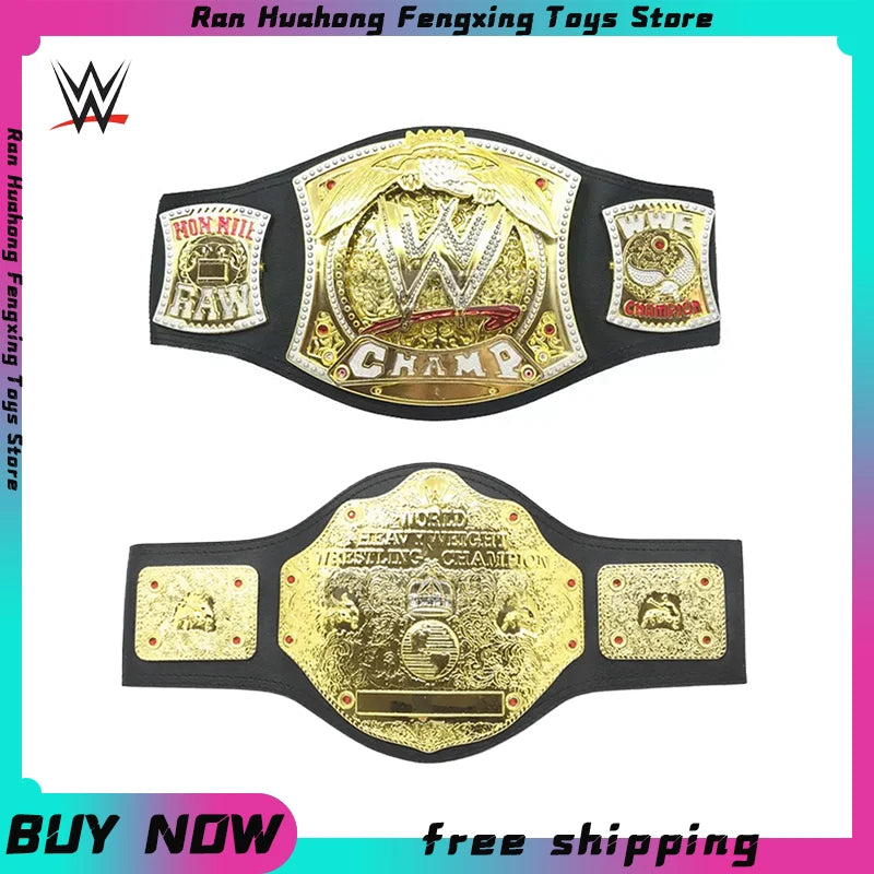 WWE Championship Gold Belt - Ultimate Cosplay Accessory ATHLEXES