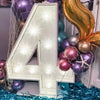 Giant LED Birthday Number Frame for Celebrations ATHLEXES