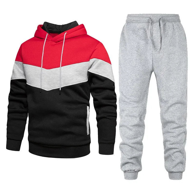 Autumn Winter Sport Hoodie Set for Men ATHLEXES