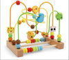 Montessori Wooden Roller Coaster Bead Maze for Toddlers ATHLEXES