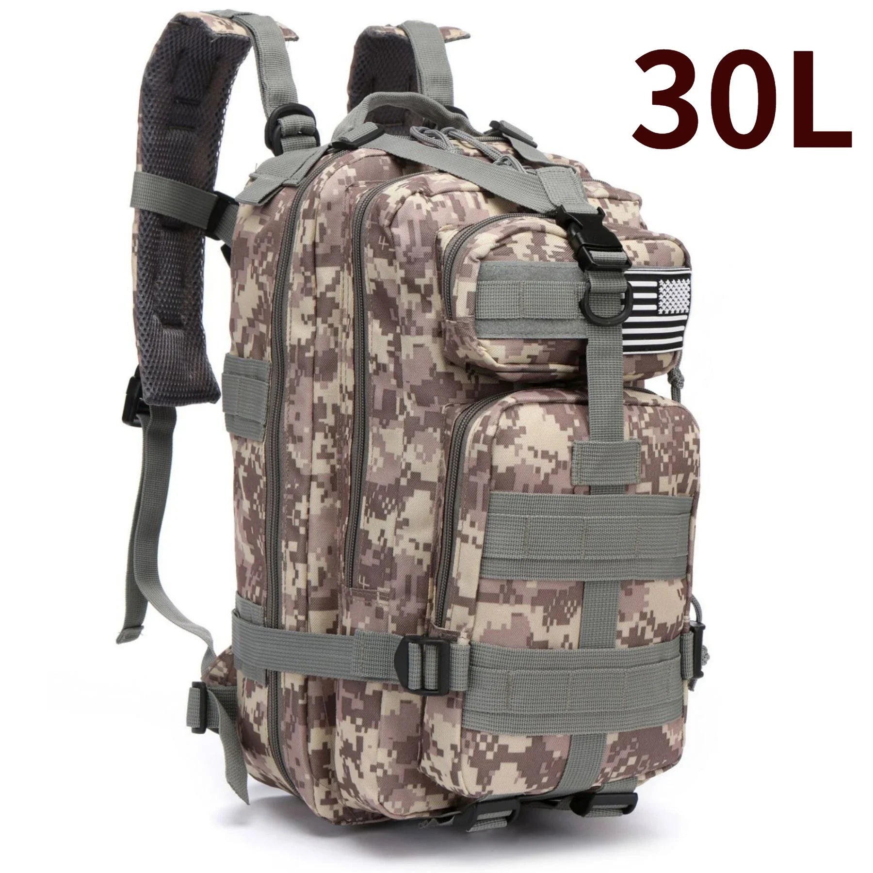 30L/50L 1000D Nylon Waterproof Trekking Bag Backpack ATHLEXES