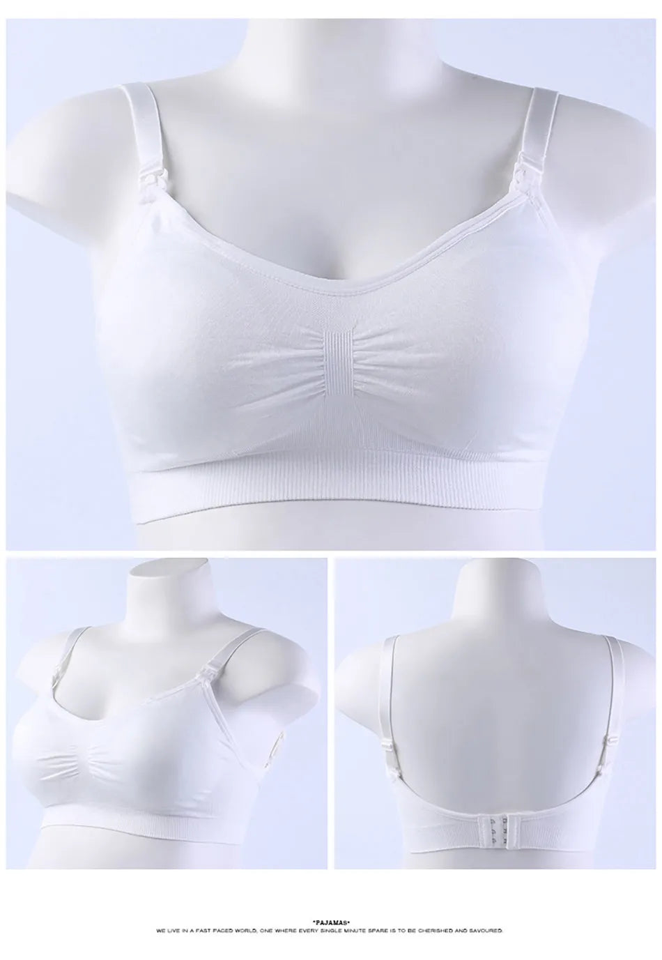 ComfortEase Wireless Nursing Bralette ATHLEXES