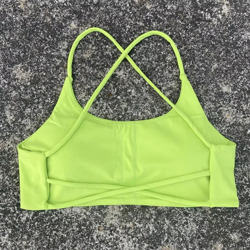 FitGlam Cross Back Sports Bra ATHLEXES