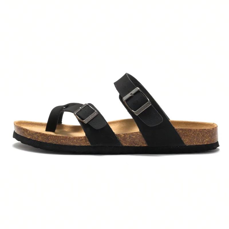 Cork Breeze Summer Sandals for Men - Stylish Beach Footwear ATHLEXES