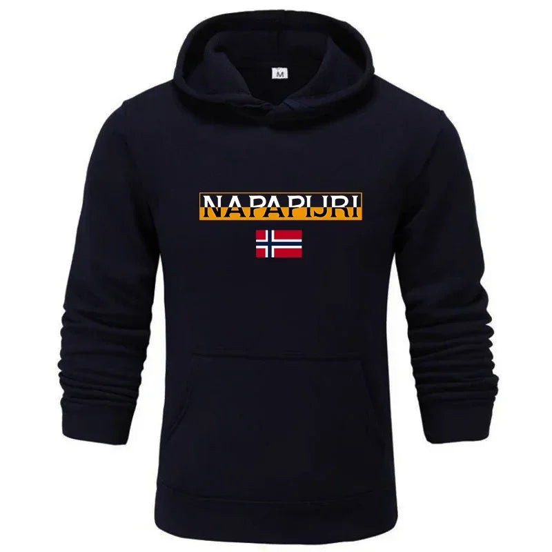 Hip Hop Fleece Pullover: Trendy Printed Hoody ATHLEXES