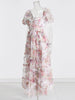 Chic Floral Patchwork Mesh Dress for Women ATHLEXES