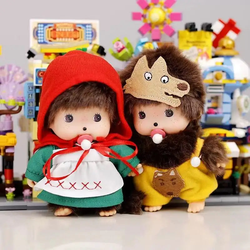 Cute Plush Monkey Doll Pendant for Kids ATHLEXES